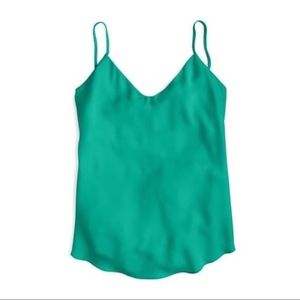 J. Crew green cami